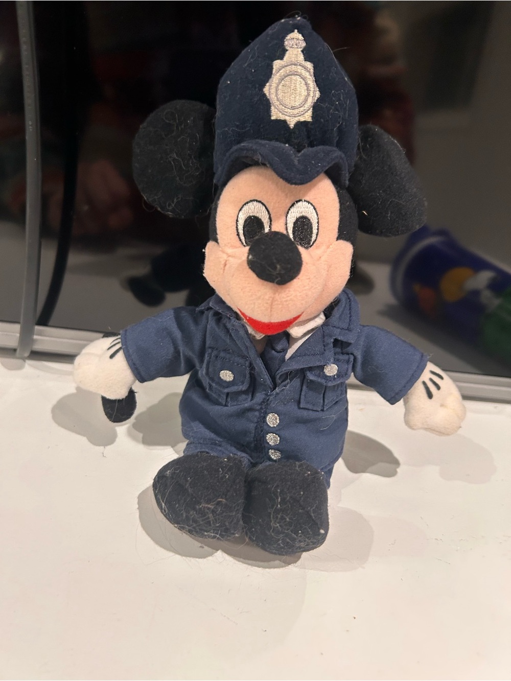 Disney UK Policeman Mickey Mouse Beanie Plush